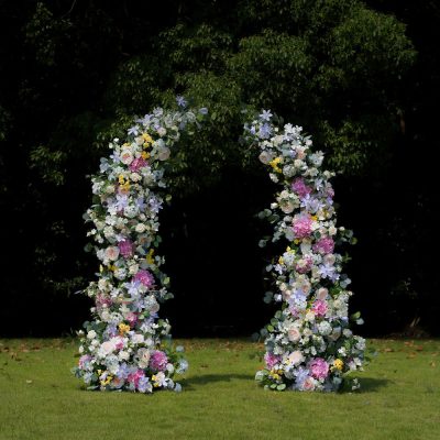 2025 New Wedding Party Background Floral Arch Decoration
