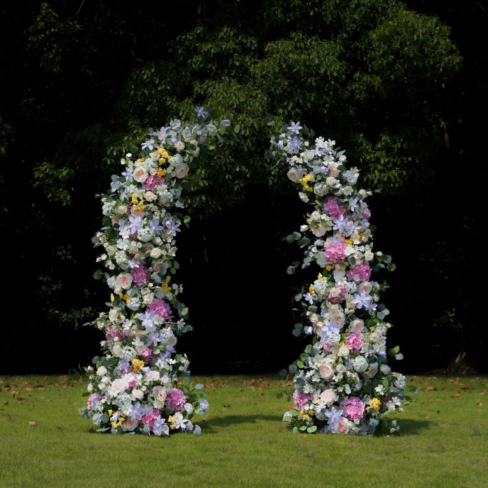 Alexa£ºWedding Party Background Floral Arch Decoration - Image 1