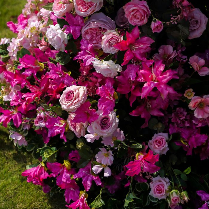 Dora£ºWedding Party Background Floral Arch Decoration - Image 5