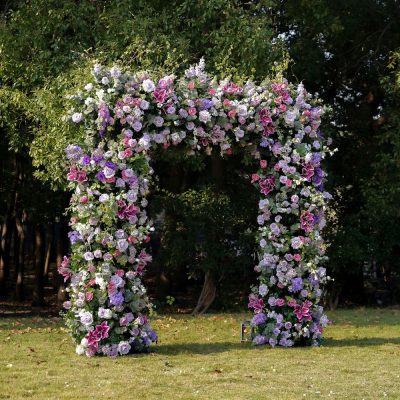 2025 New Wedding Party Background Floral Arch Decoration - Image 4