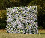 Evie£º5D Fabric Artificial rolling up curtain flower wall - Image 2