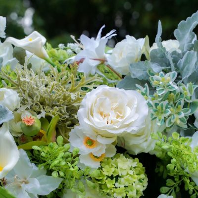 2025 New 7D Fabric Artificial rolling up curtain flower wall - Image 2