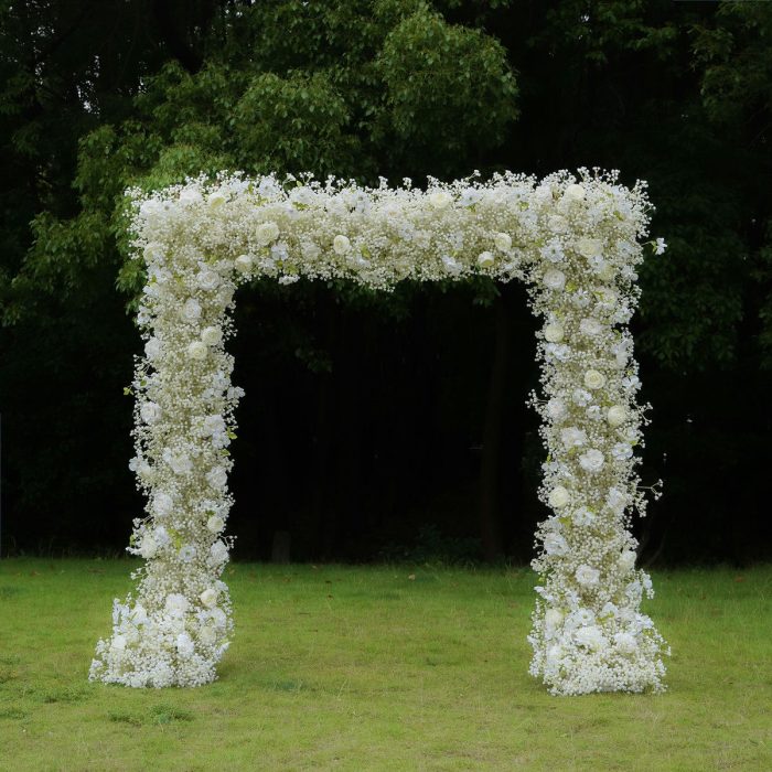 2025 New Wedding Party Background Floral Arch Decoration - Image 1