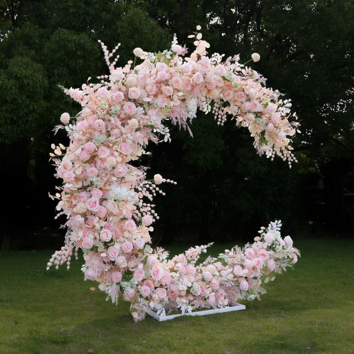 Keira£º2025 New Wedding Party Background Floral Arch Decoration - Image 3