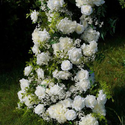 Wedding Party Background Floral Arch Decoration - Image 7