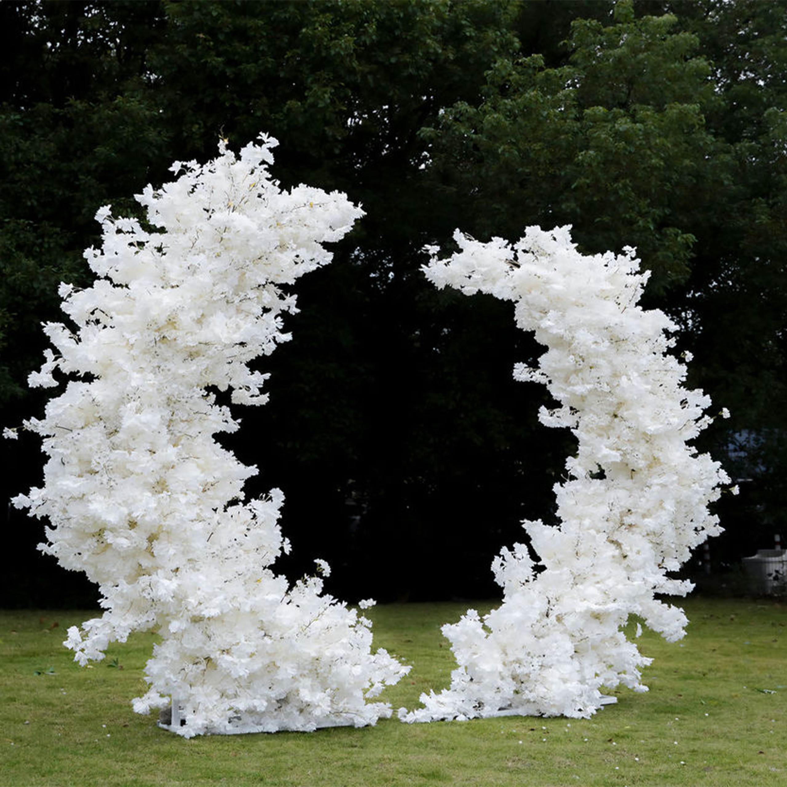 E9A392E6-9B99-596F-9EE5-C6664C83B8B4 2025 New Wedding Party Background Floral Arch Decoration -R9984 - Image 1