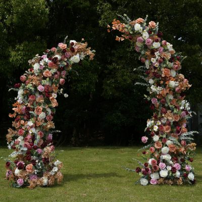 2025 New Wedding Party Background Floral Arch Decoration - Image 3