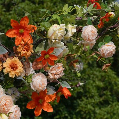 2025 New Wedding Party Background Floral Arch Decoration - Image 5