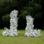 Maria:2025 New Wedding Party Background Floral Arch Decoration  -R891 - Image 3