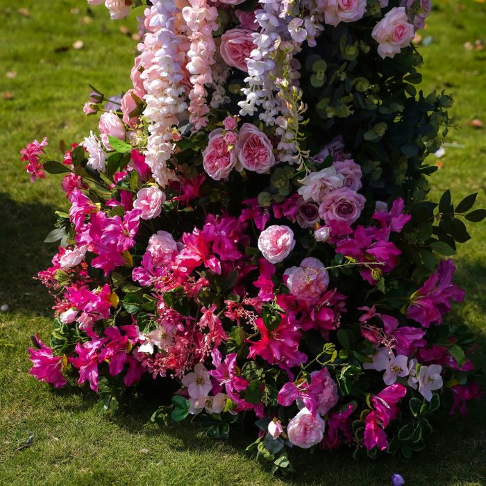 Dora£ºWedding Party Background Floral Arch Decoration - Image 2