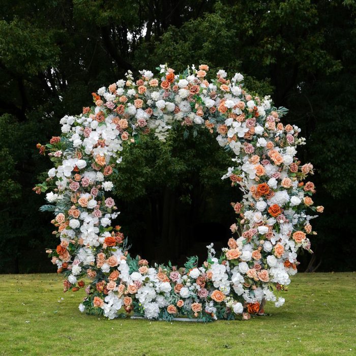Vera£º2025 New Wedding Party Background Floral Arch Decoration -R849 - Image 3