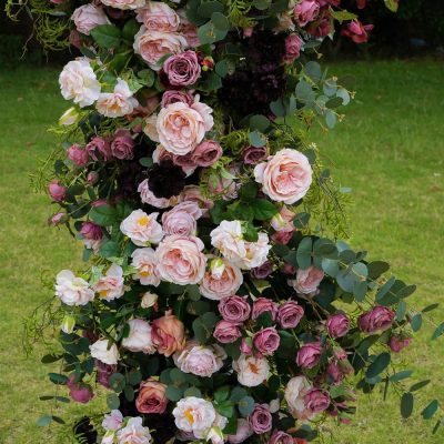 2025 New Wedding Party Background Floral Arch Decoration - Image 2
