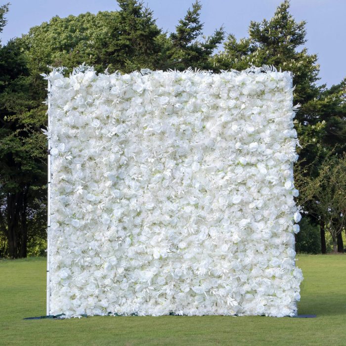 Joyce£º5D  Fabric Artificial rolling up curtain flower wall - Image 1