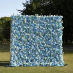 Molly£º5D Fabric Artificial rolling up curtain flower wall