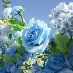 Molly£º5D Fabric Artificial rolling up curtain flower wall - Image 3