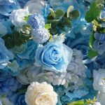 Molly£º5D Fabric Artificial rolling up curtain flower wall - Image 2