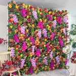Starry£º5D Fabric Artificial rolling up curtain flower wall - Image 2