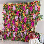 Starry£º5D Fabric Artificial rolling up curtain flower wall - Image 3