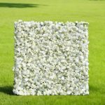 2025 New 5D Rose Morning Zipper flower wall Fabric Backdrop Artificial rolling up curtain flower wall