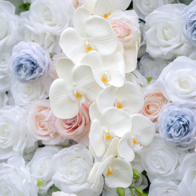 2025 New 4D Fabric Artificial zip up curtain flower wall 8ft*8ft - Image 2