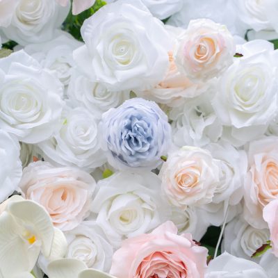 2025 New 4D Fabric Artificial zip up curtain flower wall 8ft*8ft - Image 4