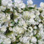 Aria£º5D Fabric Artificial rolling up curtain flower wall - Image 2