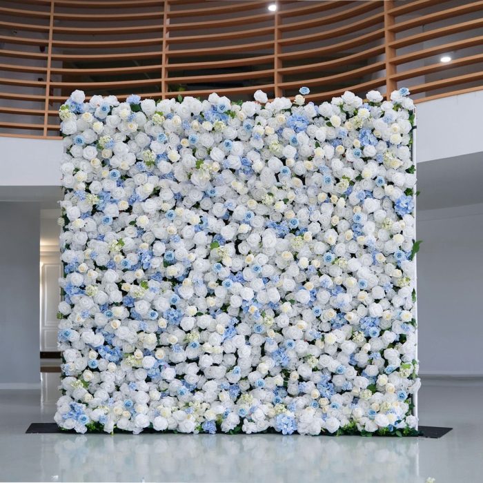Beata£º5D Fabric Artificial rolling up curtain flower wall - Image 1