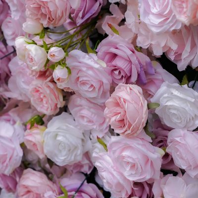 2025 New 4D Fabric Artificial zip up curtain flower wall 8ft*8ft - Image 4