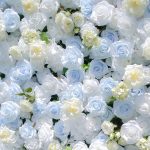 BlueSky£º4D Fabric Artificial zip up curtain flower wall - Image 3