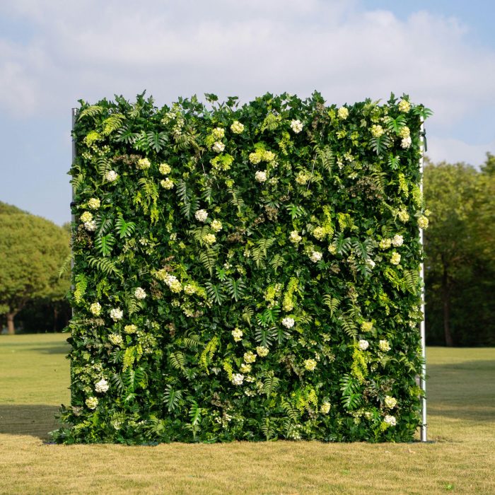 Candor£º5D Fabric Artificial rolling up curtain flower wall - Image 1