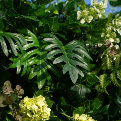 2025 New 5D Fabric Artificial rolling up curtain flower wall - Image 4