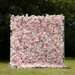 Chelsea£º4D Fabric Artificial rolling up curtain flower wall