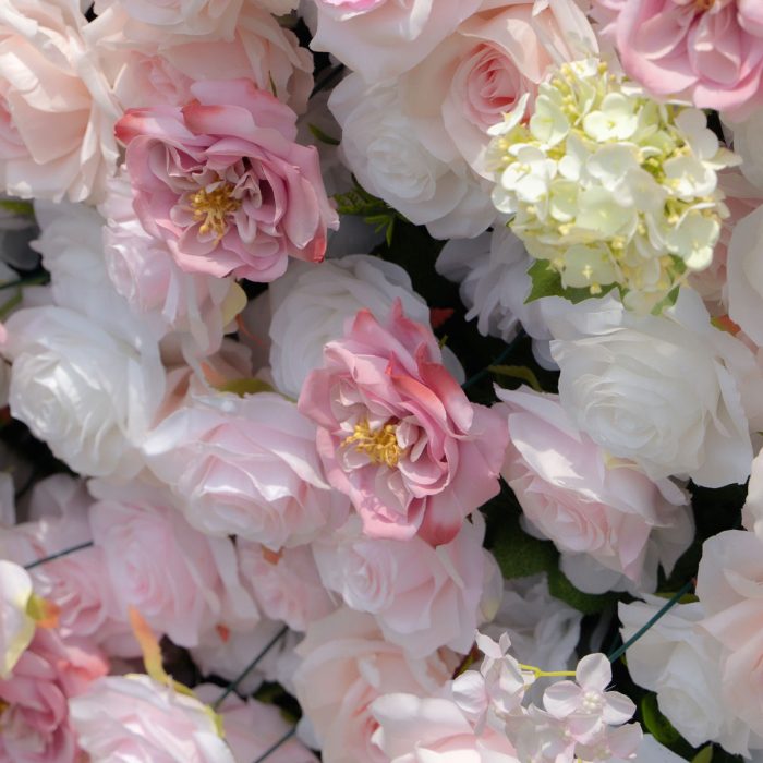 Chelsea£º4D Fabric Artificial rolling up curtain flower wall - Image 3