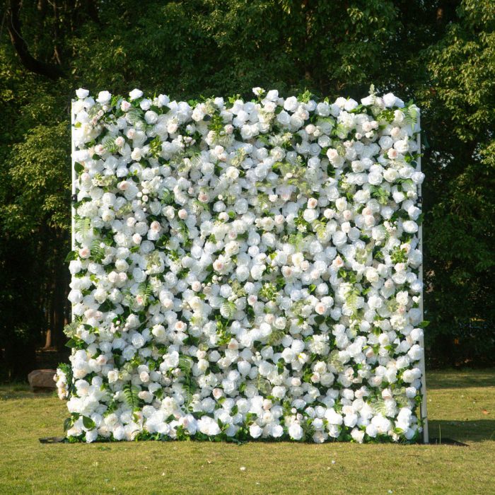 Cherish£º5D Fabric Artificial rolling up curtain flower wall - Image 1