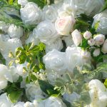 Cherish£º5D Fabric Artificial rolling up curtain flower wall - Image 5