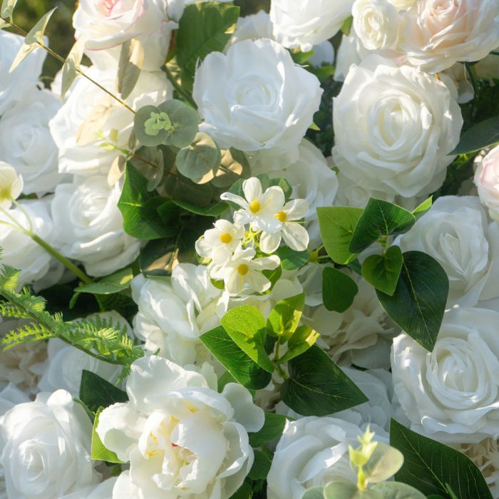 Cherish£º5D Fabric Artificial rolling up curtain flower wall - Image 3