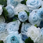 Cheska£º5D Fabric Artificial rolling up curtain flower wall - Image 6