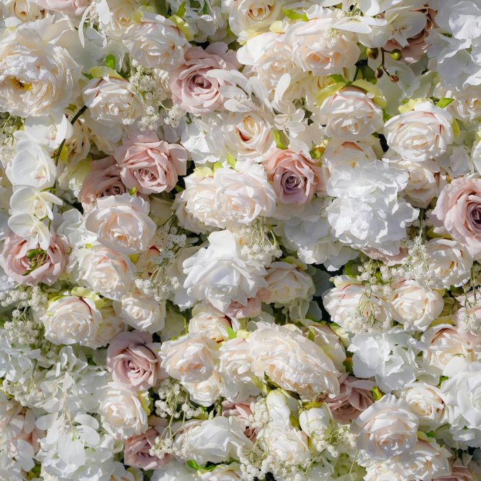 Eluned£º5D Fabric Artificial rolling up curtain flower wall - Image 4