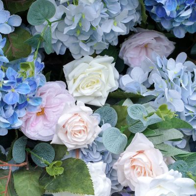 2025 New 7D Fabric Artificial rolling up curtain flower wall - Image 3