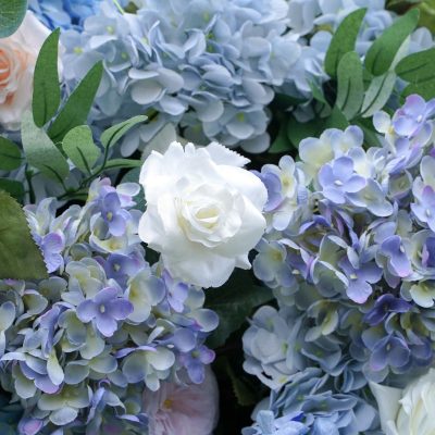 2025 New 7D Fabric Artificial rolling up curtain flower wall - Image 5