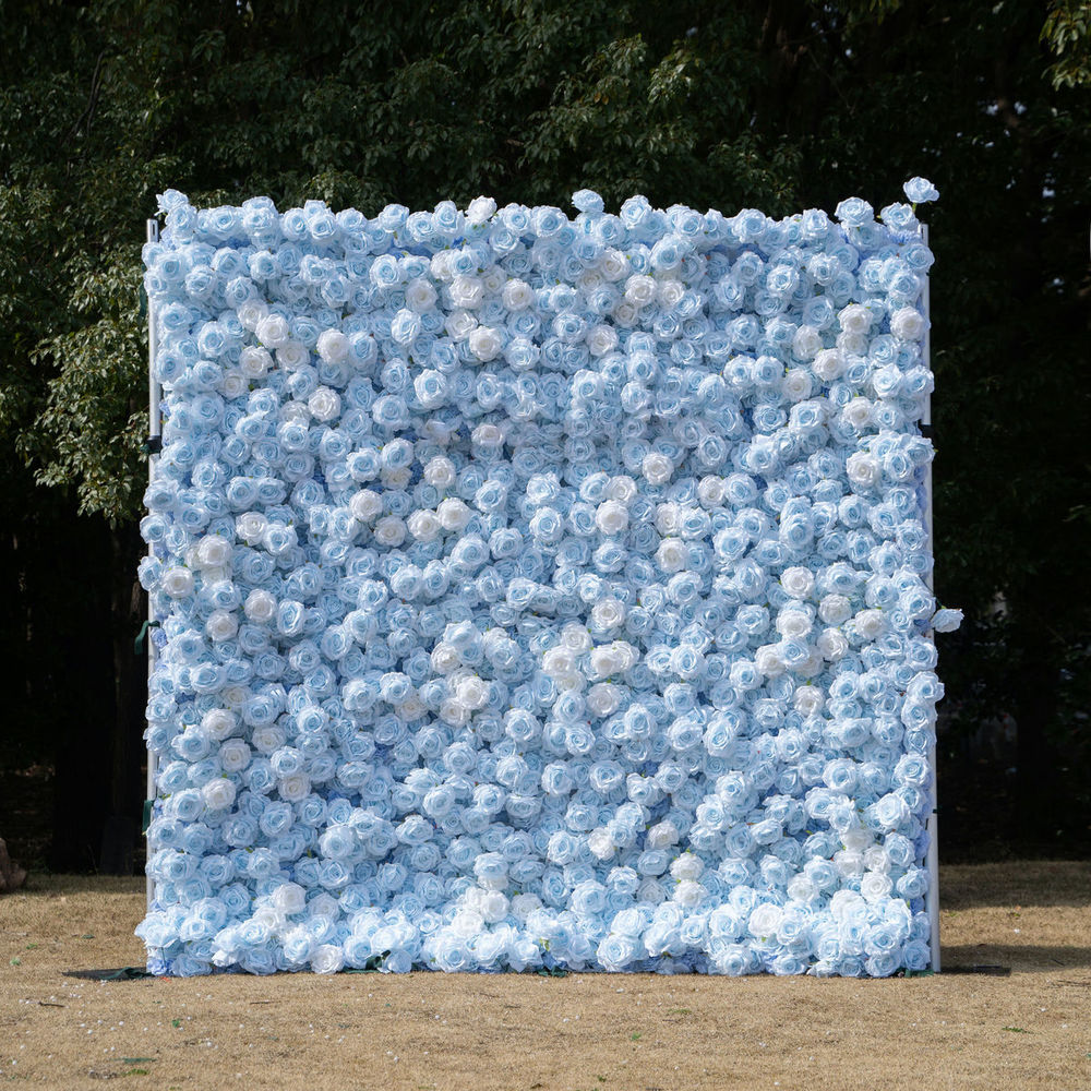 faith-1-053396dd-e314-4734-8cfd-d5e775206f2c 2025 New 3D Fabric Artificial rolling up curtain flower wall - Image 1