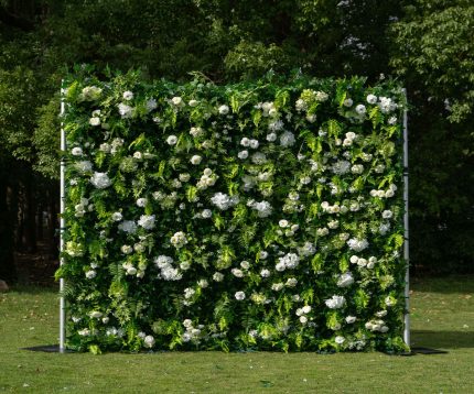 Fernando£º5D Fabric Artificial rolling up curtain flower wall