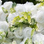 Icing £º3D Fabric Artificial rolling up curtain flower wall - Image 2