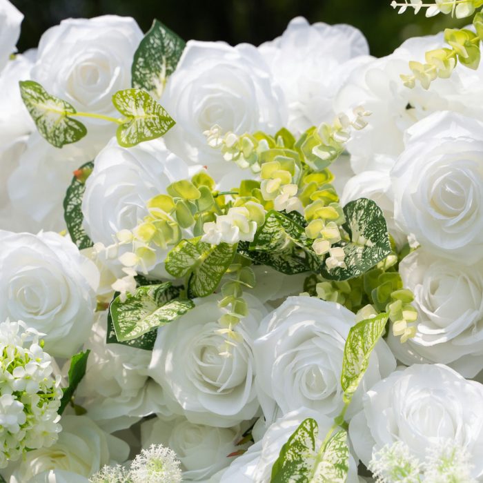 Icing £º3D Fabric Artificial rolling up curtain flower wall - Image 2