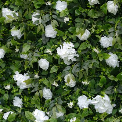 2025 New 3D Upgraded High-class Jane wall Fabric Artificial rolling up curtain flower wall - Image 3