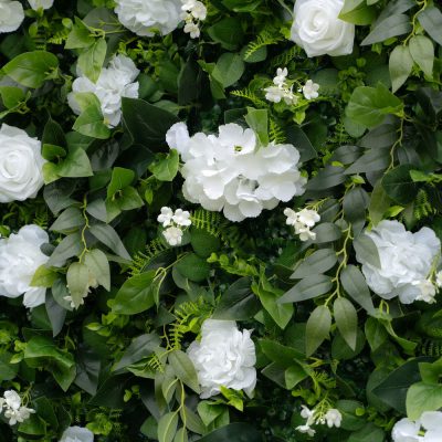 2025 New 3D Upgraded High-class Jane wall Fabric Artificial rolling up curtain flower wall - Image 4