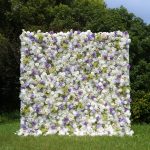 Lilianne£º7D Fabric Artificial rolling up curtain flower wall
