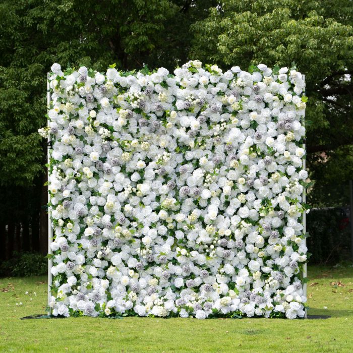 Louise£º4D Fabric Artificial rolling up curtain flower wall - Image 1
