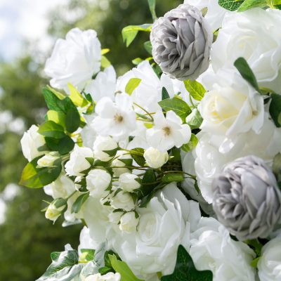 2025 New 4D Fabric Artificial rolling up curtain flower wall - Image 3