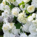 Louise£º4D Fabric Artificial rolling up curtain flower wall - Image 2